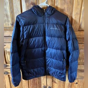 Eddie Bauer Blue Down Jacket